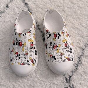 NWOT Native Shoes x Disney - Jefferson - Mickey, size 8 toddler